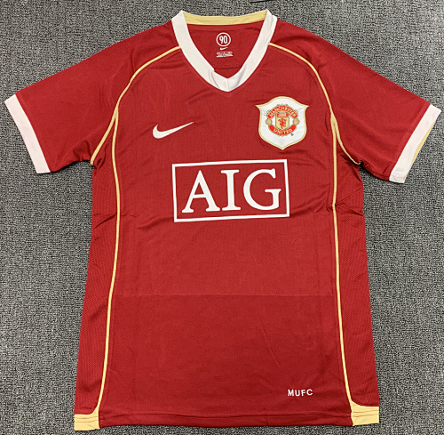Manchester United · Primera equipación 06/07
